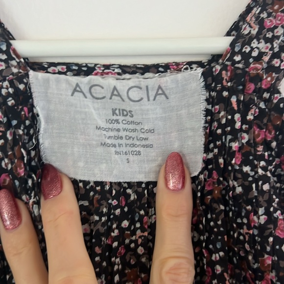 Acacia Honey, Kids dress, Rosemary print, mommy and me - Picture 4 of 4